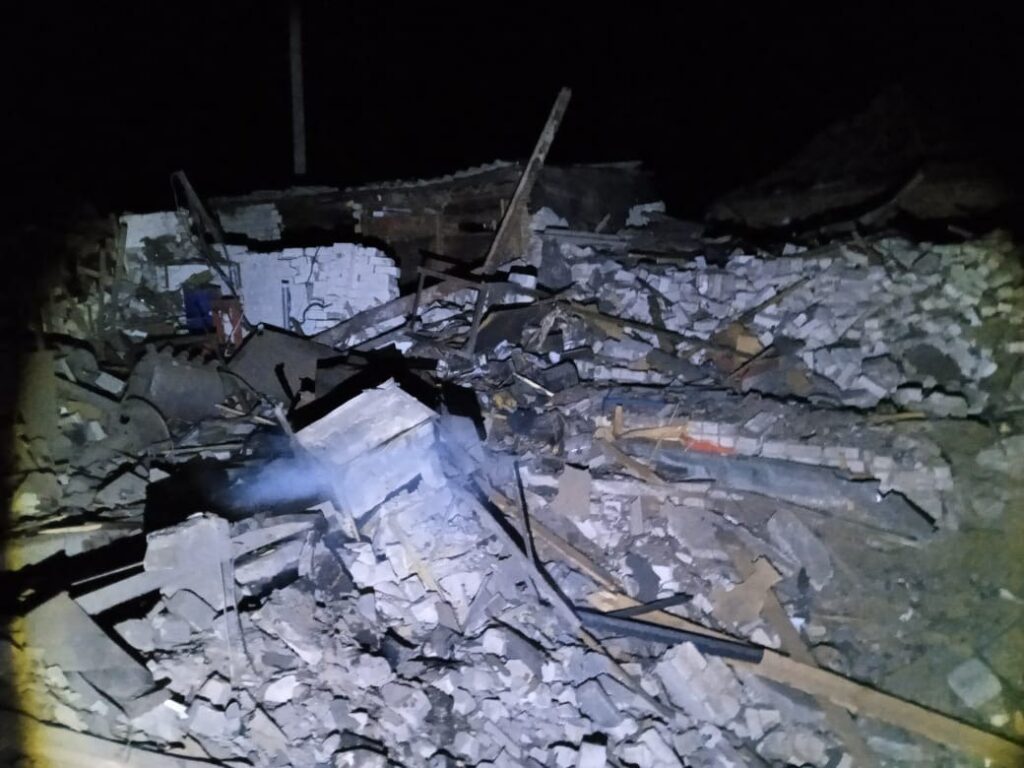 Поліція показала наслідки ракетних ударів по Куп’янську (фото)