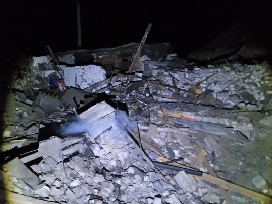 Полиция показала последствия ракетных ударов по Купянску (фото)