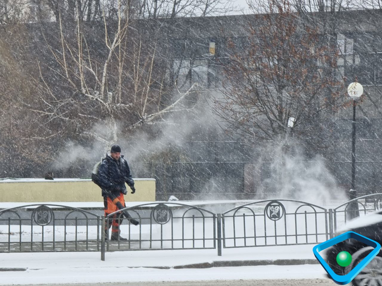 Снег в Харькове 8 декабря 2022 6