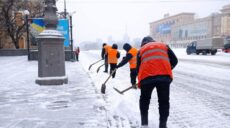 Вулиці Харкова від снігу розчищають близько 2000 комунальників (фото)