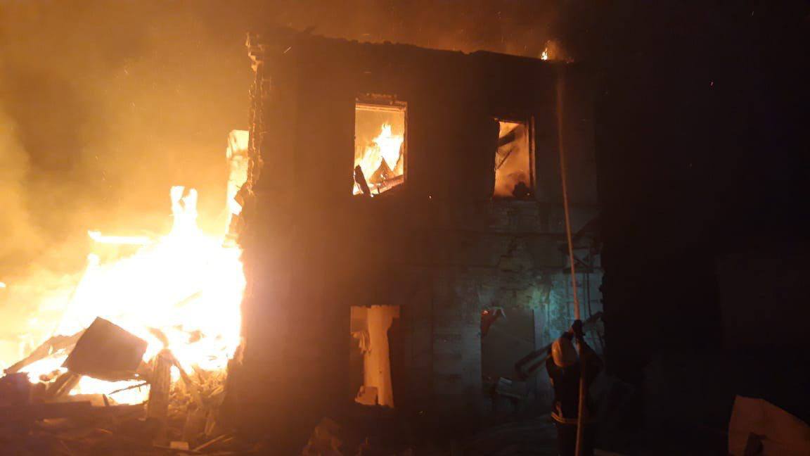 Последствия обстрела Купянска из С-300 ночью 13 декабря