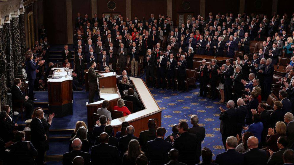 Зеленский выступил в Конгрессе США 21 декабря 2022 2