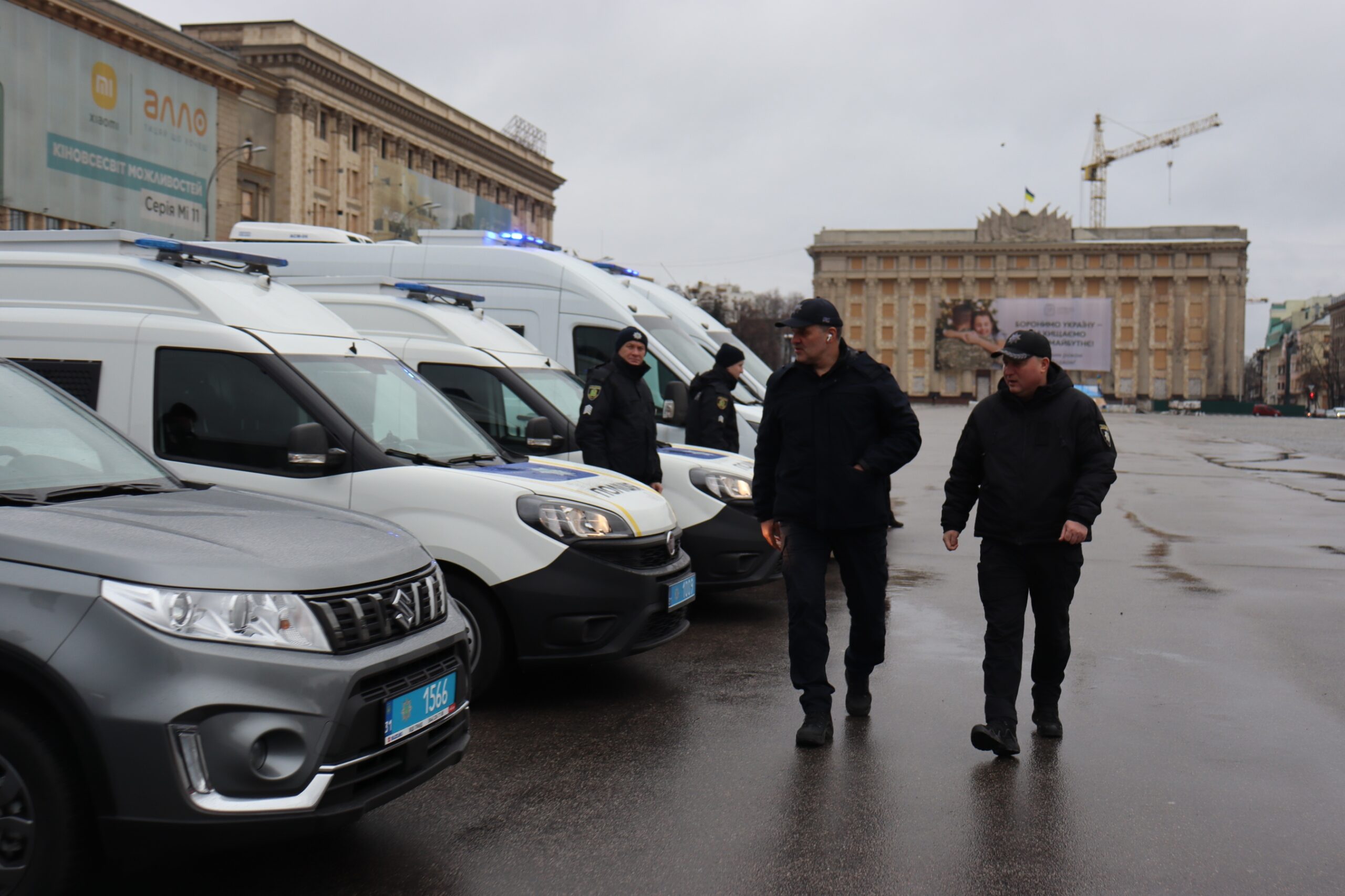 «На вес золота»: 22 новых авто получили полицейские Харьковщины (видео)