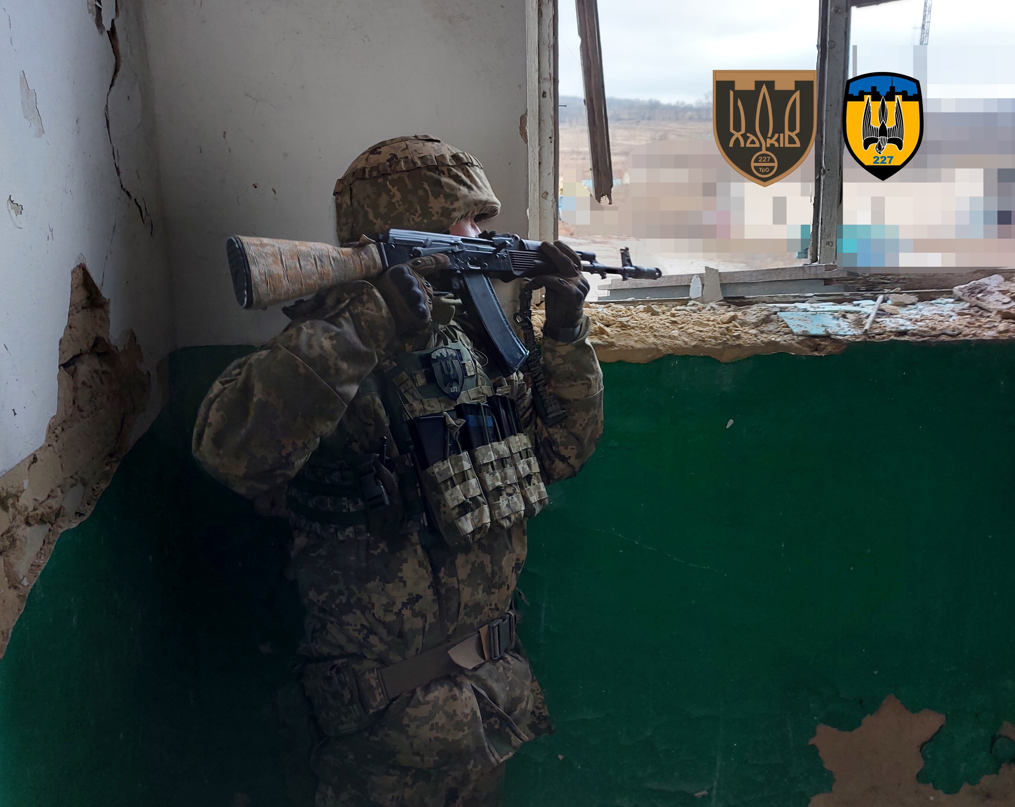 Воїни 227 батальйону Харківської ТрО на навчаннях 2