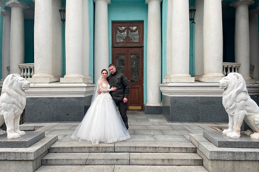 Свадьба нацгвардейца в Харькове 3