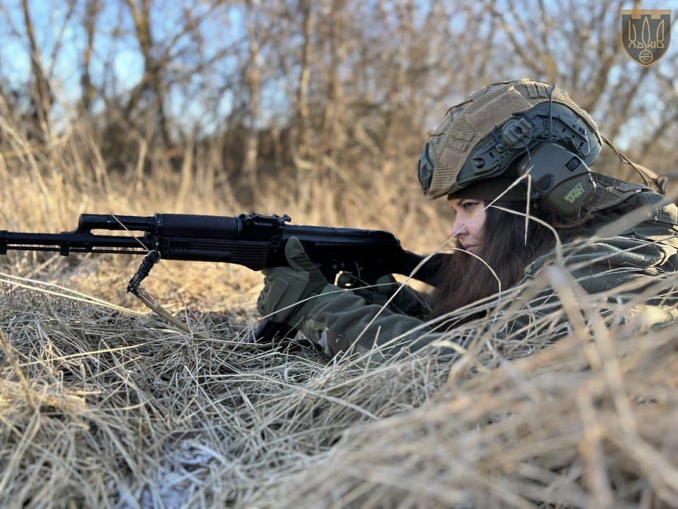 Ганна - воїн Харківської тероборони із позивним "Скріпка"