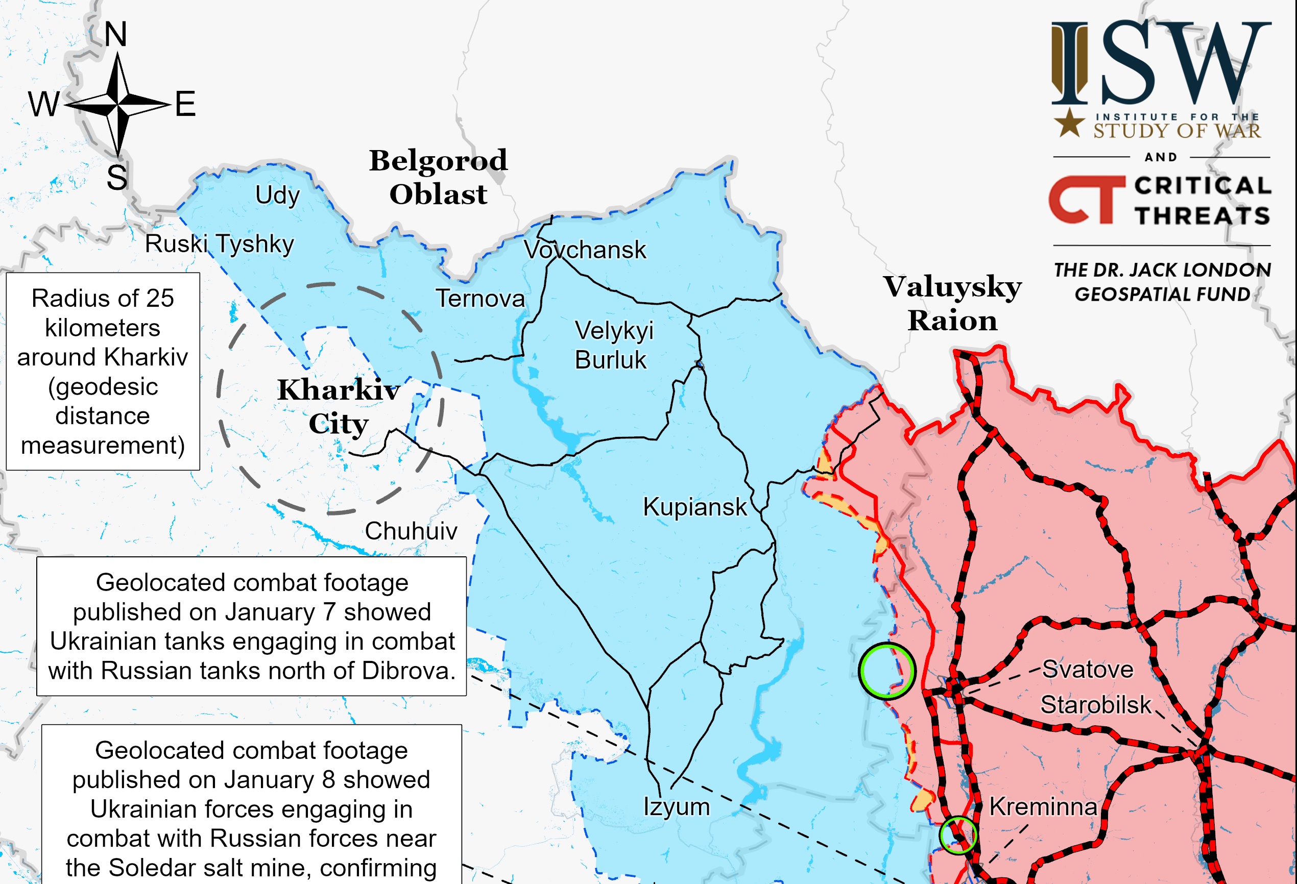 Украинские войска добились успехов в районе Кременной — ISW