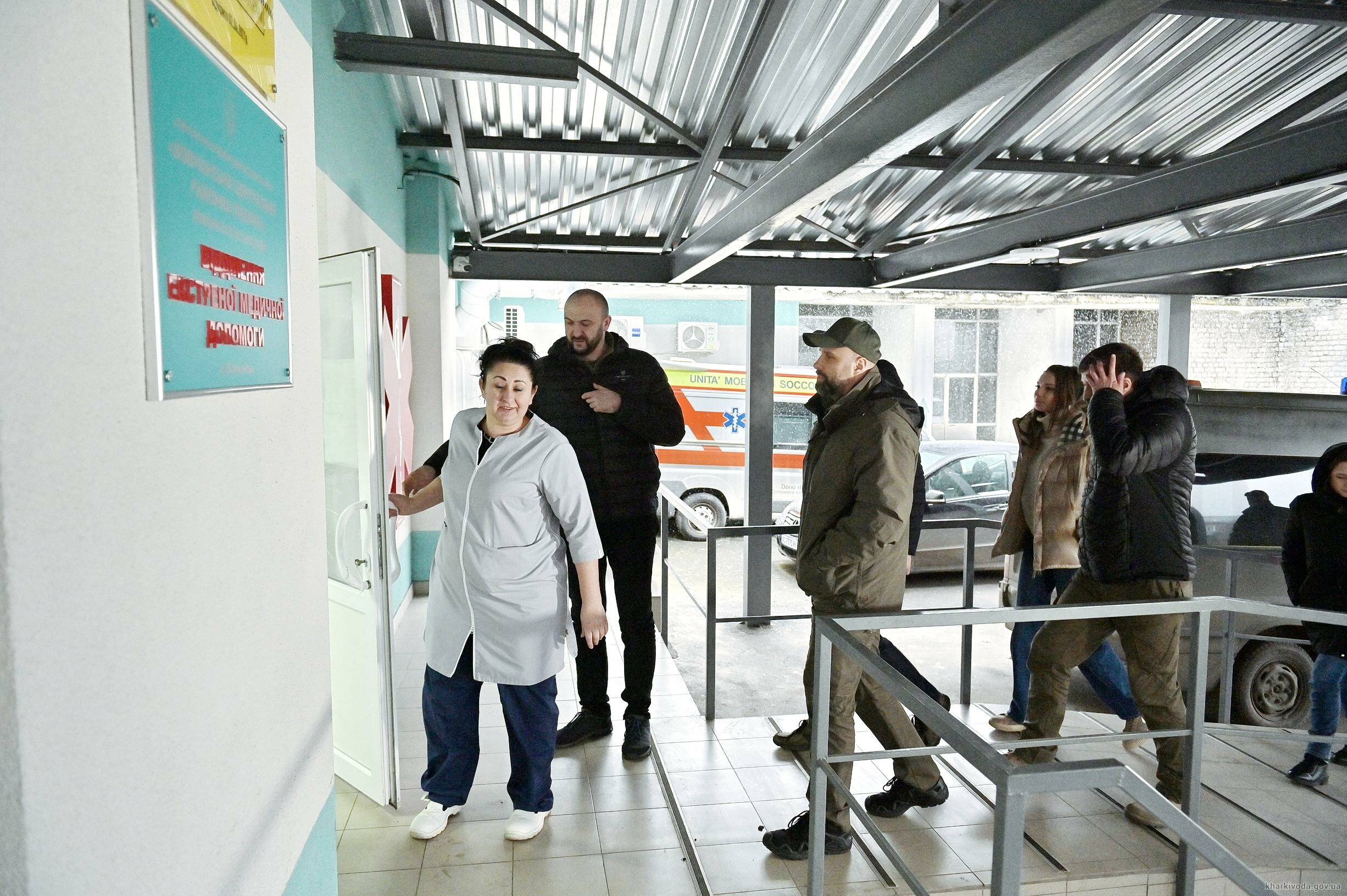 Синегубов посетил освобожденный Волчанск и центральную больницу города