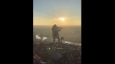 На горі в деокупованому Ізюмі зіграв скрипаль Moisei (відео)