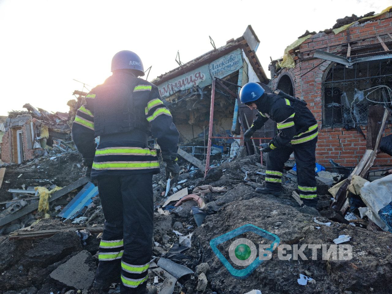 Ракетный удар на Харьковщине: из-за обстрела по рынку пострадали 8 человек