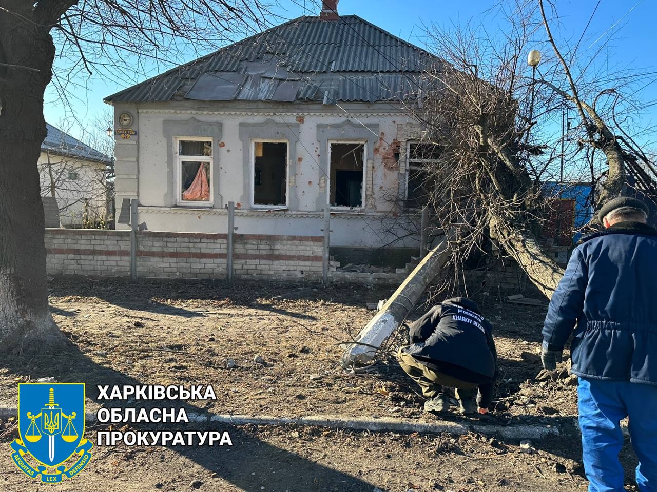 На Харьковщине пять человек ранены из-за артиллерийских обстрелов 24 января
