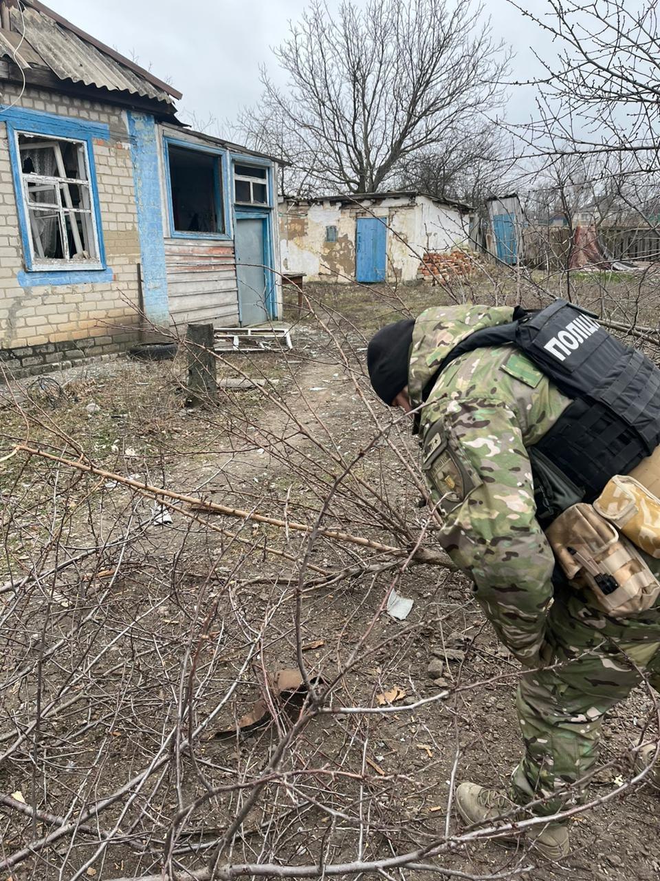 Полиция продемонстрировала последствия обстрелов Харьковщины (фото)