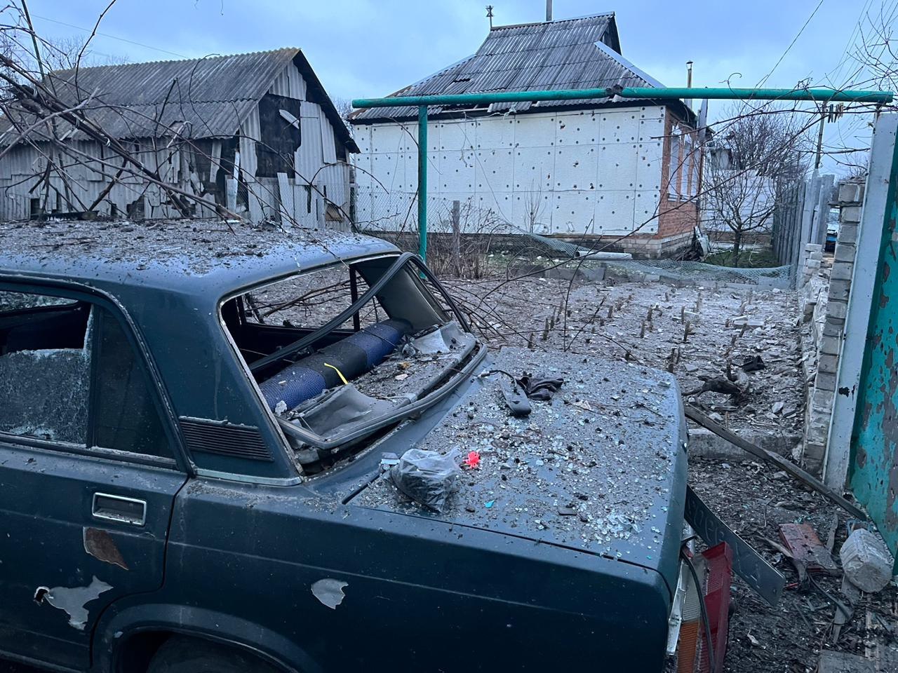  Последствия обстрелов Харьковщины 12 января - фото полиции 6