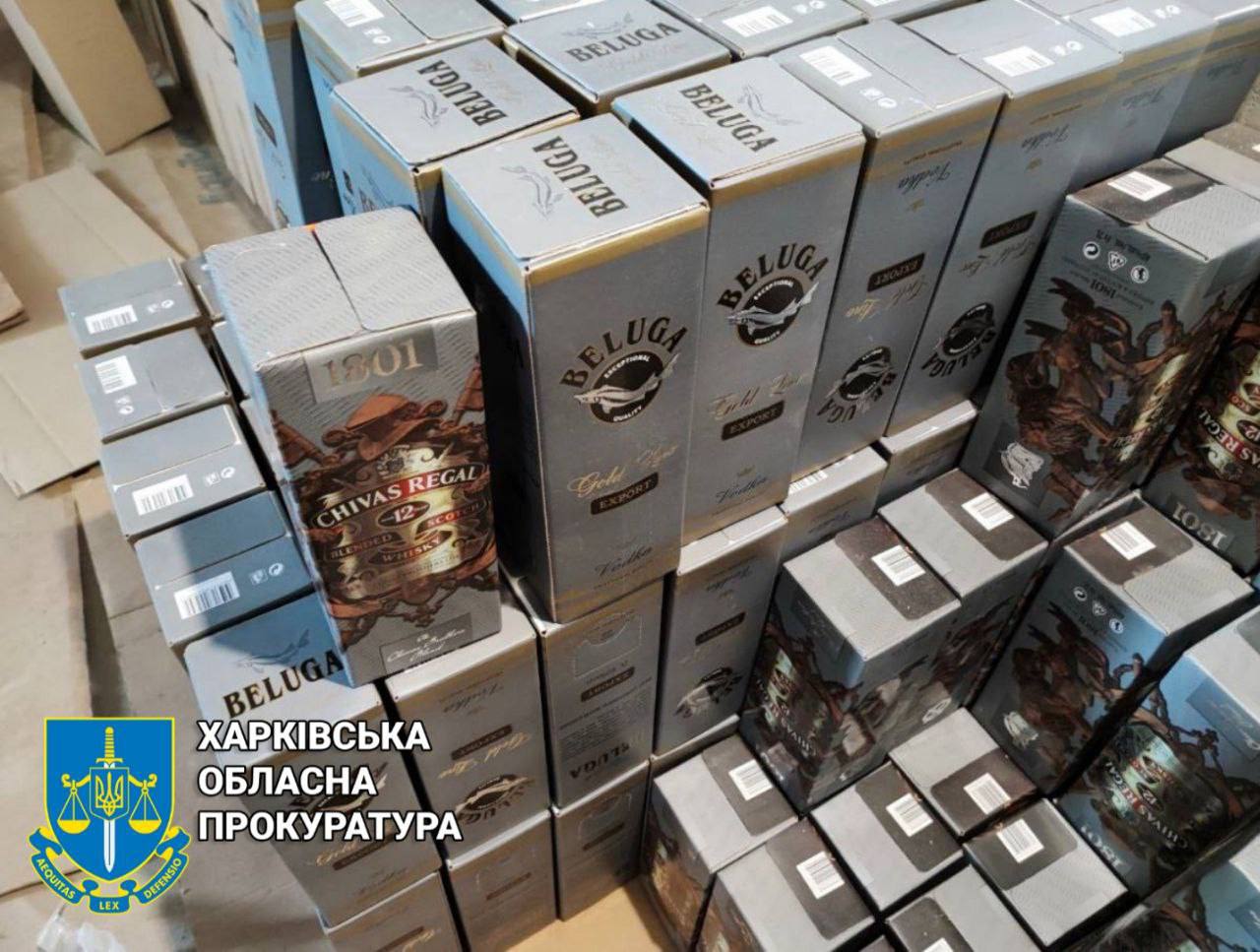 У Харкові підробляли Сhivas 12-річної витримки та російську горілку Beluga