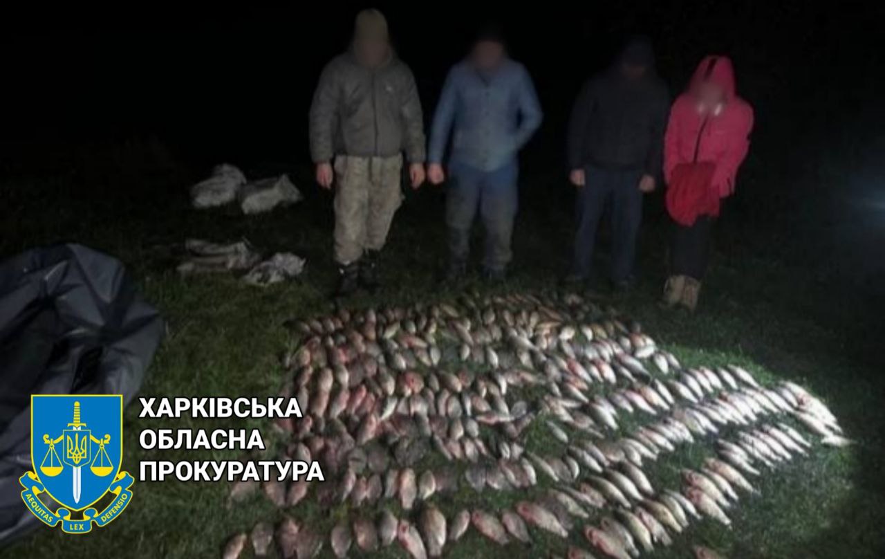 Наловив риби на пів мільйона – на Харківщині судитимуть мега-браконьєра