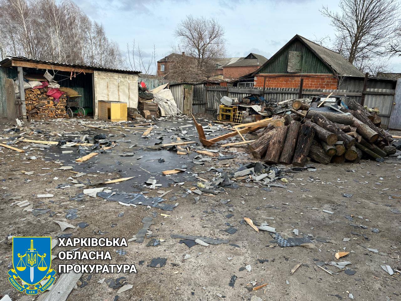 Наслідки обстрілу Вовчанська 21 січня фото 2