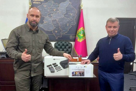 Два дрона-разведчика получат защитники Харьковщины из 92-й бригады — Синегубов
