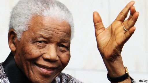 Президент ПАР Нельсон Мандела
