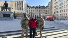 СБУ на місці “прильоту” в Харкові спіймала агента РФ, який наводив ракети