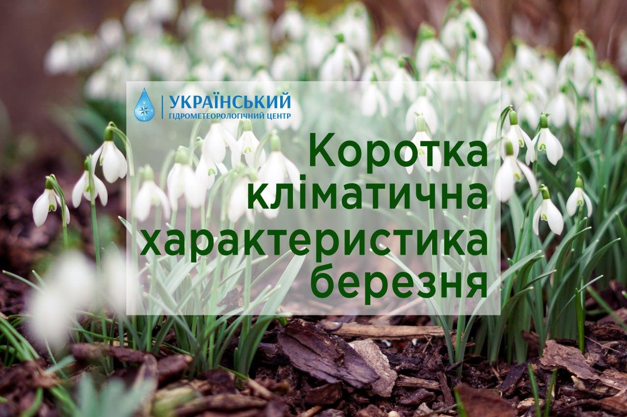 Яка погода очікується в березні – прогноз Укргідрометцентру