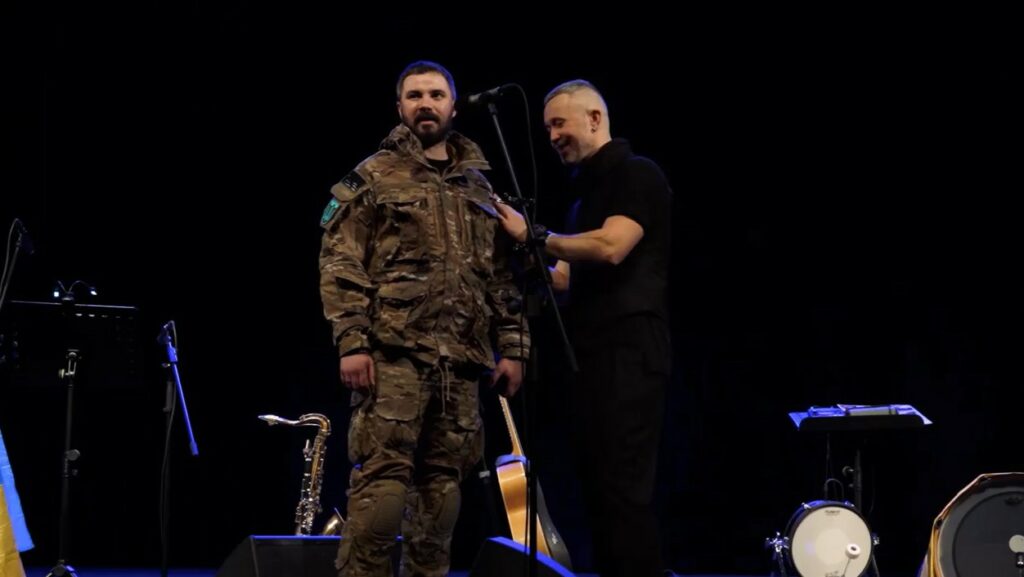Бабкин выступил перед теробороновцами Харькова и стал их амбассадором (видео)