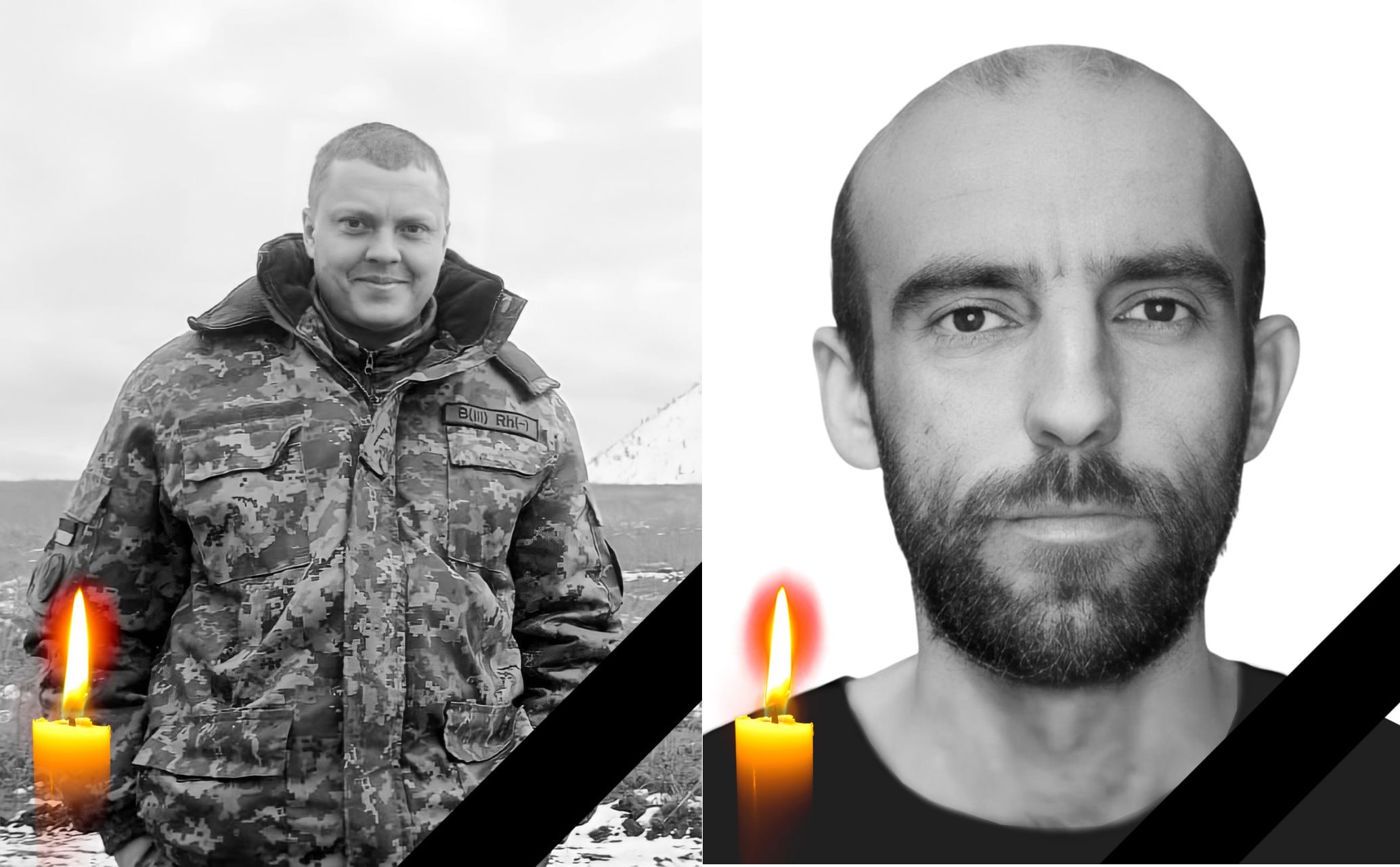 На Харьковщине простились с двумя защитниками, погибшими на Донбассе