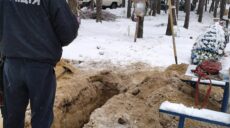 Потрапив під обстріл. На Харківщині в Ізюмі ексгумували тіло чоловіка