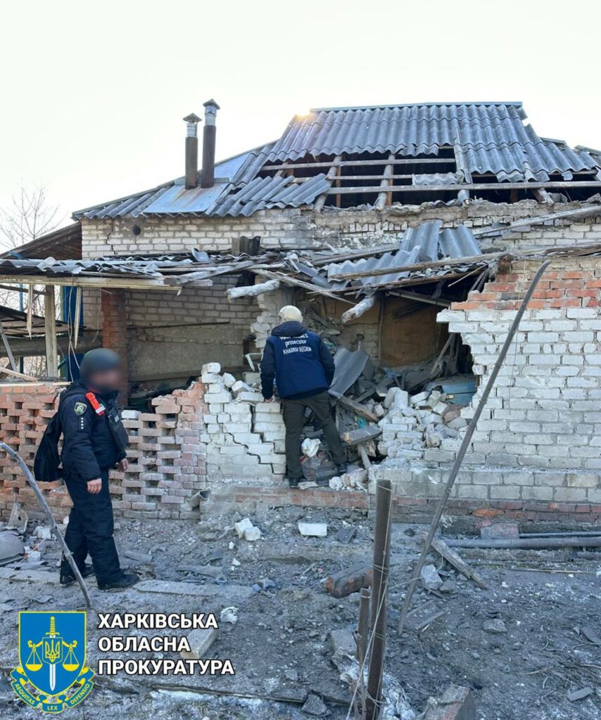 Из-за обстрелов Харьковщины 8 февраля ранены пять человек — прокуратура