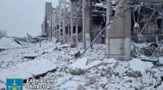 Прокуратура опублікувала фото з місця нічного ракетного удару по Харкову