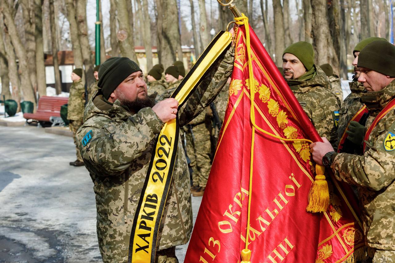 Нагородження воїнів Харківської ТрО 24 лютого 2023 2