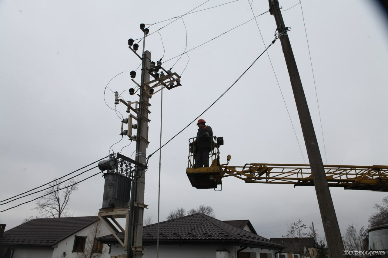 В Харькове восстановили электроснабжение Большой Даниловки после войны 2
