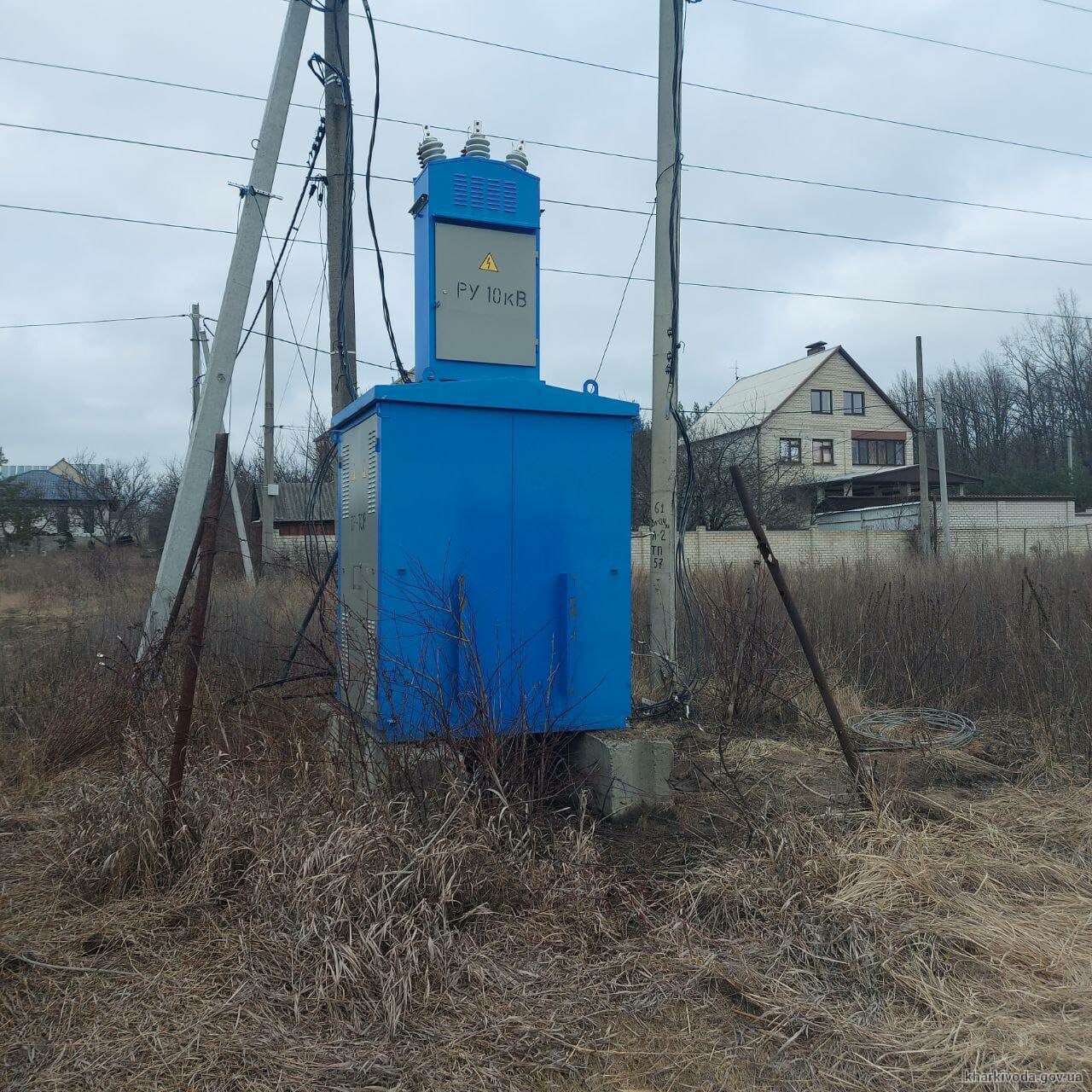 В Харькове восстановили электроснабжение Большой Даниловки после войны