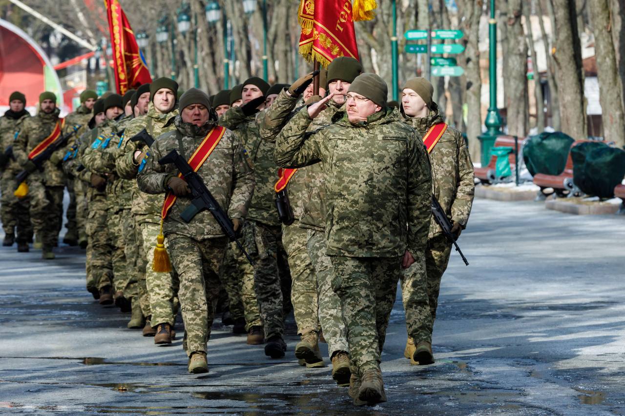 На Харьковщине наградили воинов ТрО, ставших на защиту в первый день войны