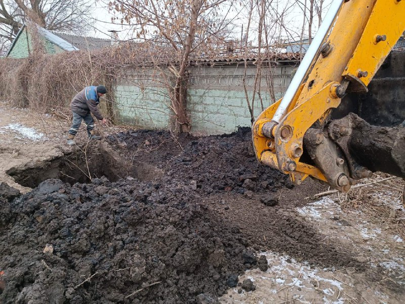 В Харькове из-за аварии на водоводе в некоторых районах нет воды