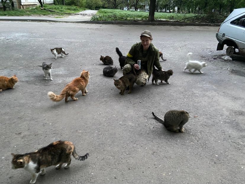 Адвокатка Небесної Сотні боронила у Харкові Північну Салтівку і рятувала котів