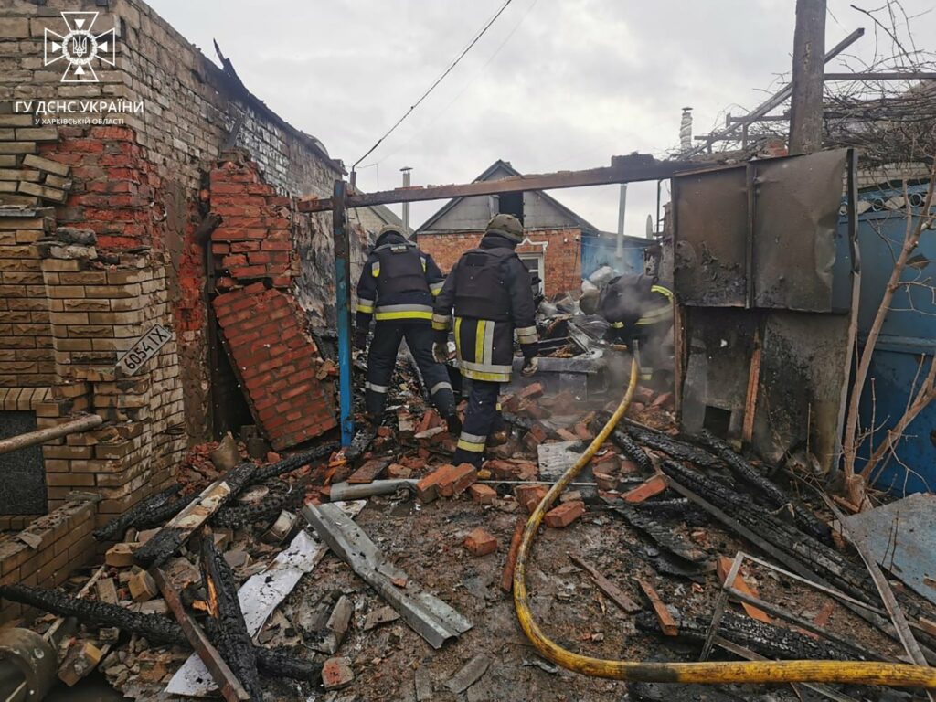Через російські обстріли на Харківщині сталися дві пожежі – ДСНС