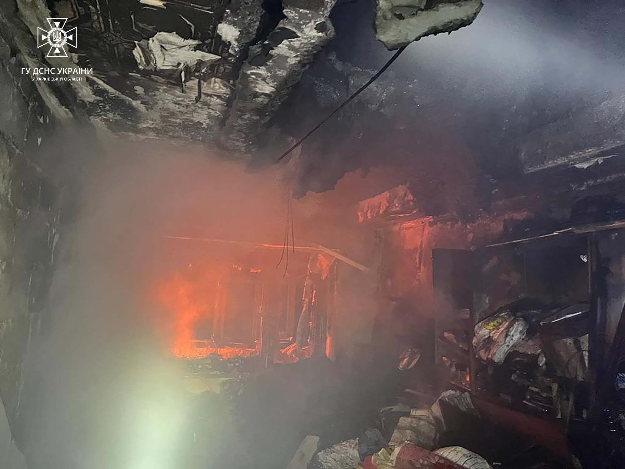 Пожежі через обстріл на Харківщині 3 березня 2023 3