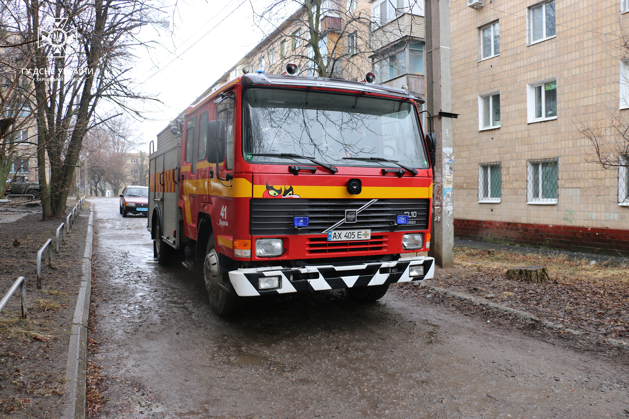 Пожар в Харькове 11 марта 2023 на пр. Гагарина 3