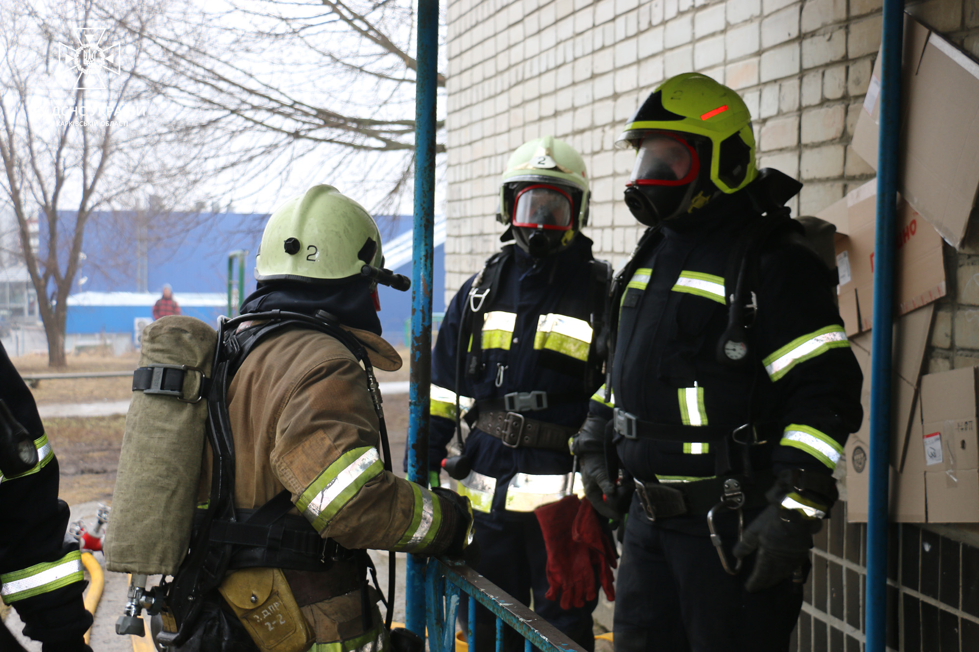 Пожар в Харькове 11 марта 2023 на пр. Гагарина 5
