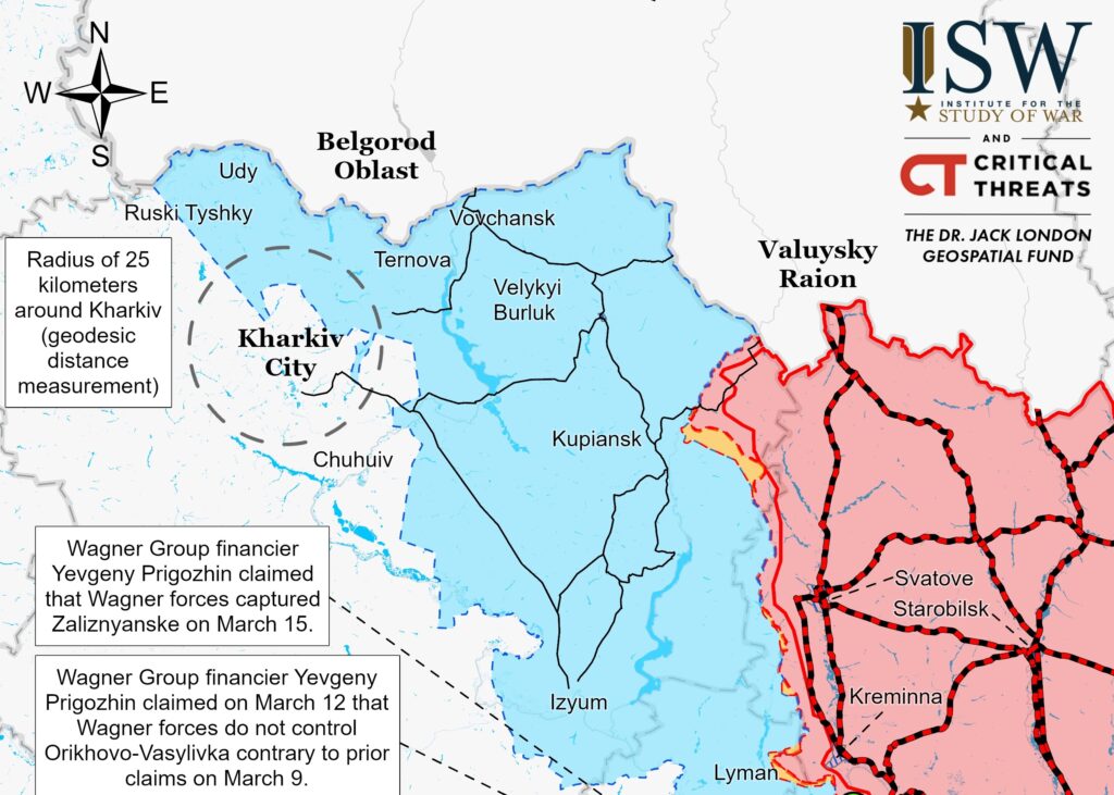 ISW: МО РФ туманно заявляє про успіхи під Куп’янськом. Підходить кульмінація