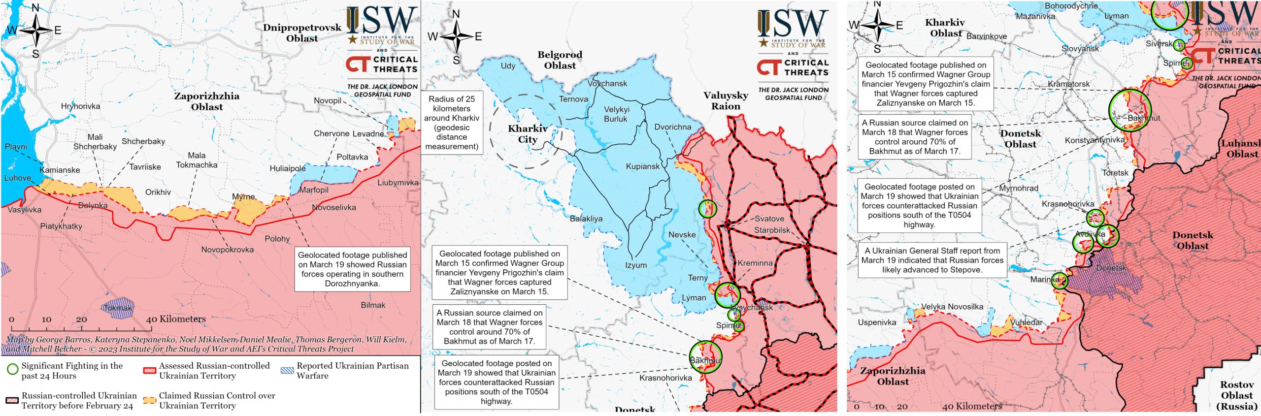 Наступ РФ наближається до кульмінації, в України гарні можливості – ISW (мапи)