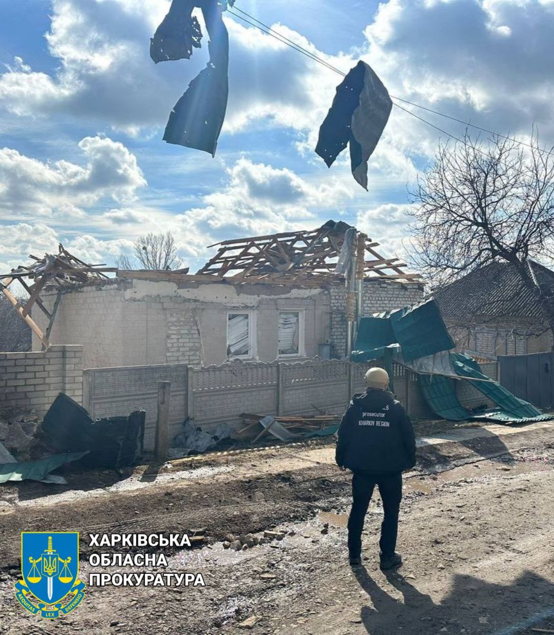 Последствия обстрелов Харьковщины за сутки 3-4 марта 2023  8
