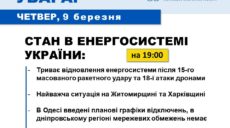 Коли повернуть світло харків’янам: інформація Укренерго, обленерго і ДТЕК
