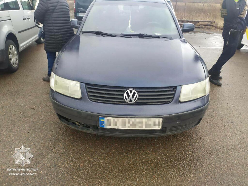На Харьковщине полиция обнаружила Volkswagen с поддельными документами