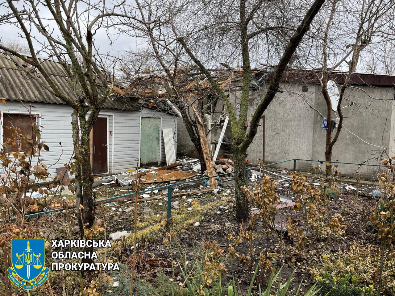 Последствия обстрела Купянского района 13 марта 2023 2