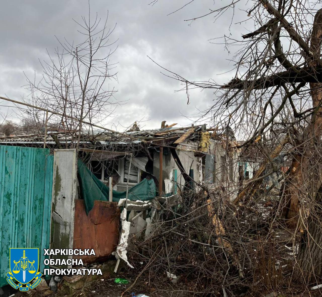 Последствия обстрела Купянского района 13 марта 2023 3