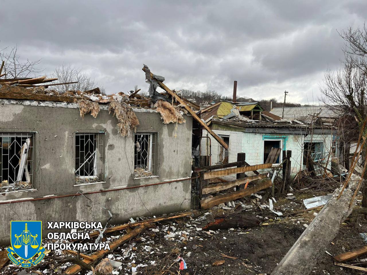 Армия РФ утром обстреляла Харьковщину: «прилет» в частный сектор, двое ранены