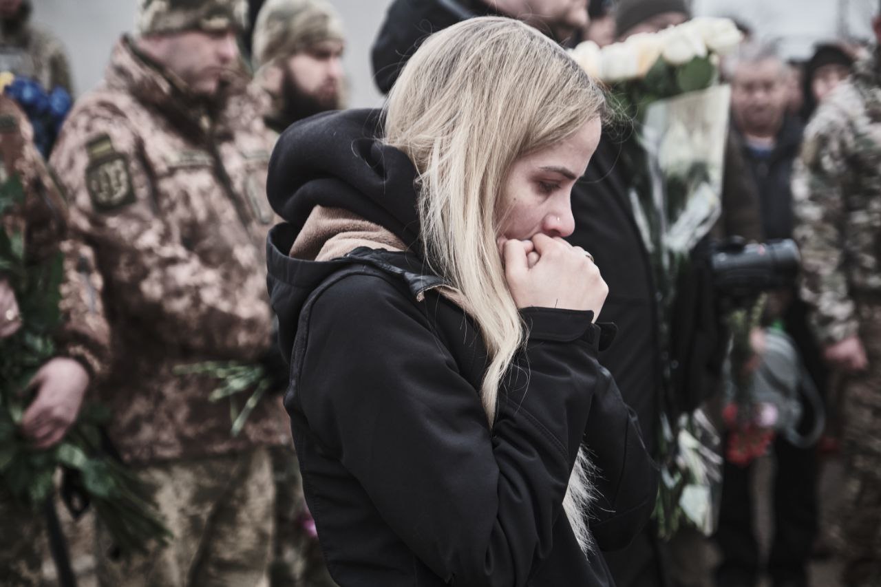 Похороны Героя Украины Олега Адамовского 3