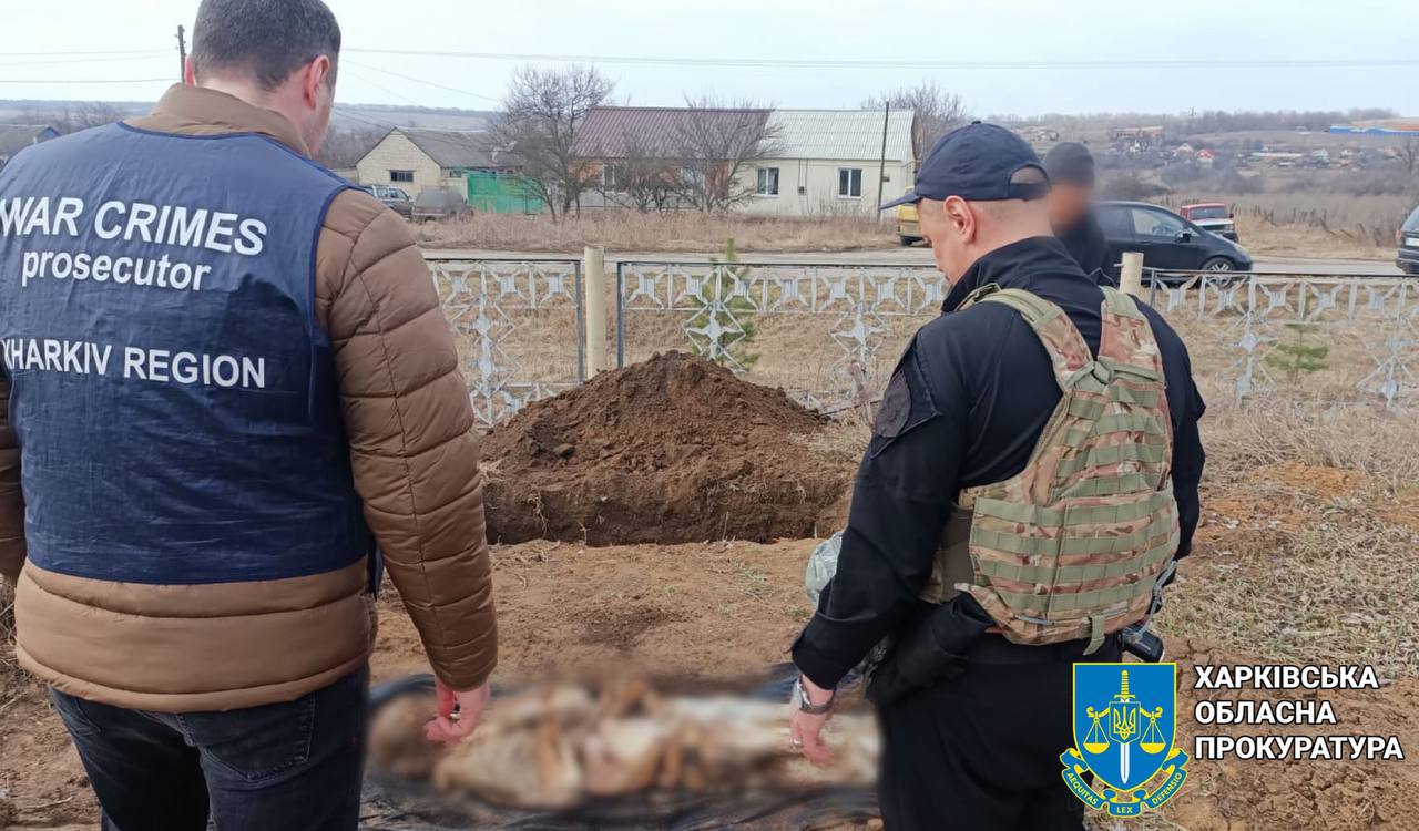 Под Харьковом эксгумировали тело 28-летней жертвы оккупантов