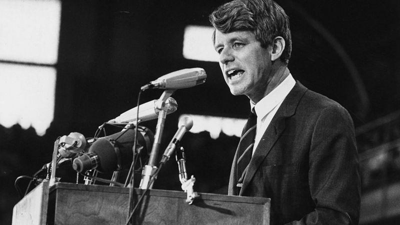 Роберт Кеннеді – вбитий брат президента США Джона Кеннеді